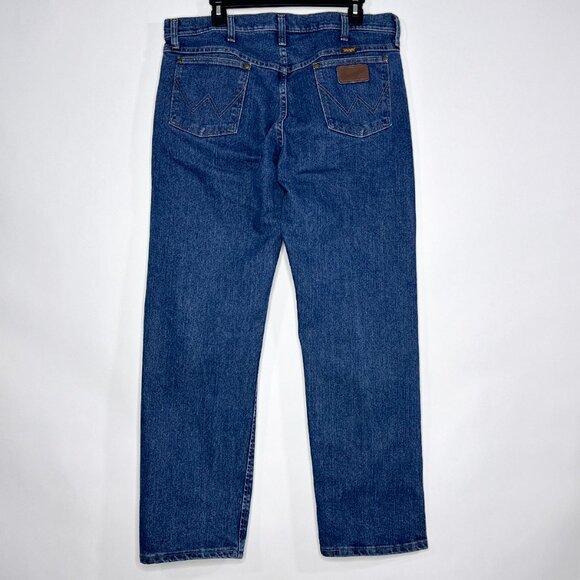 Wrangler Advanced Comfort Jeans Size 34x32 *Measures 37X31**!! - Picture 11 of 13